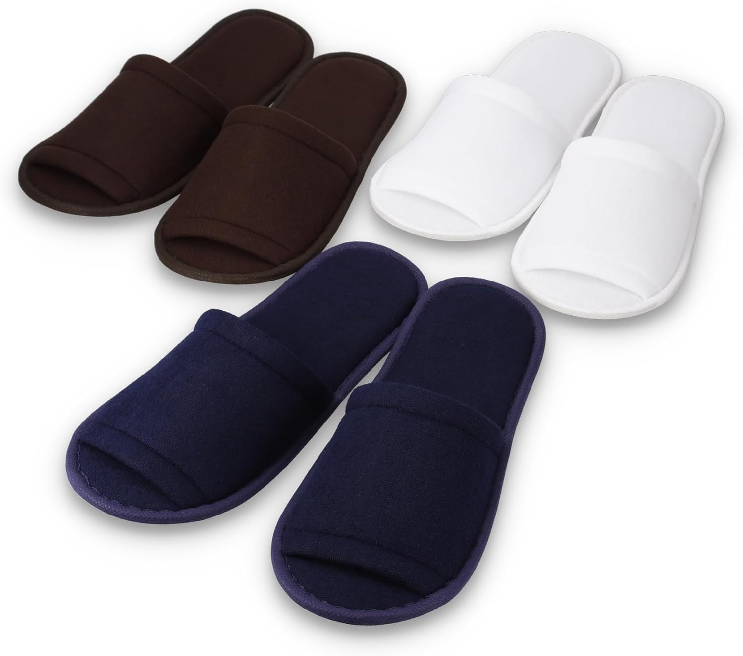 使い捨てスリッパ 10足セット パイル生地 image number 2