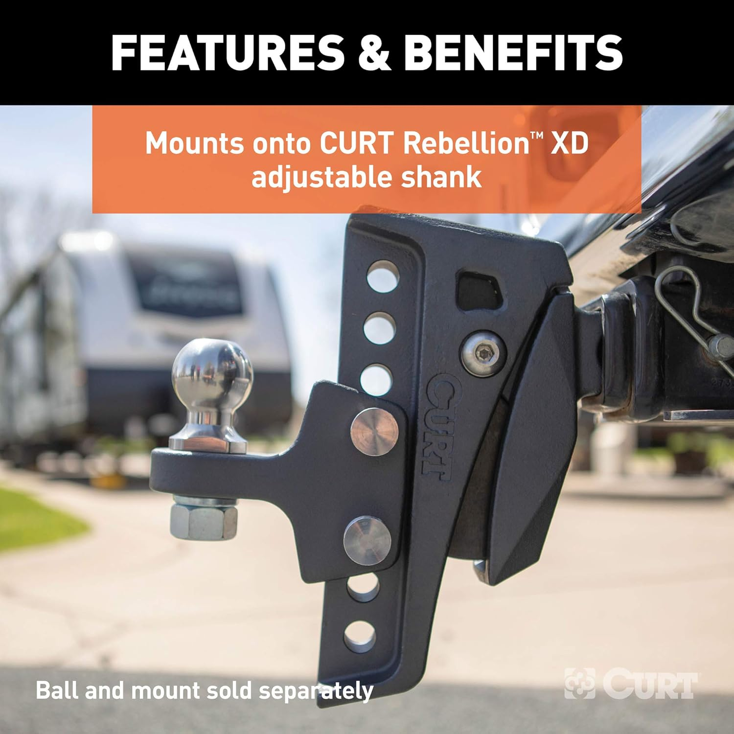 CURT 45940 Replacement Rebellion XD Tongue Attachment image number 1