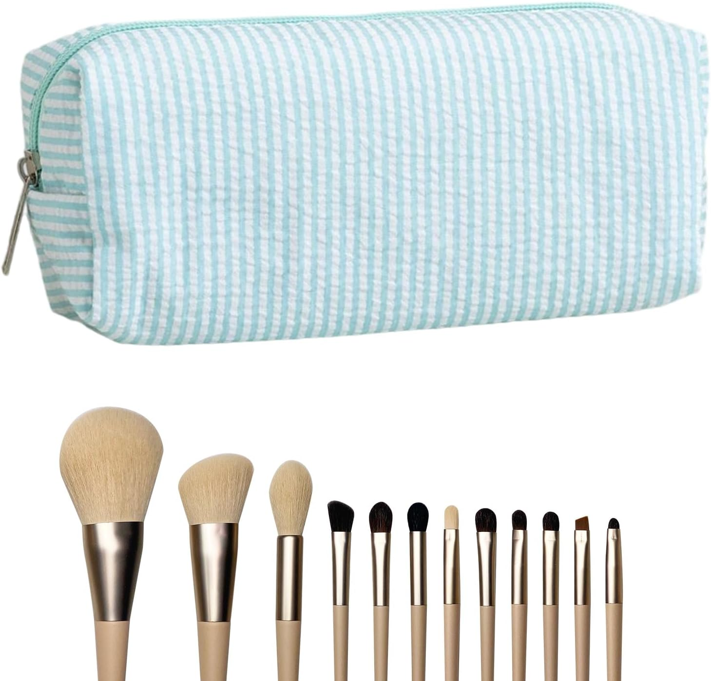 Tktouci Pen Case - Cute Pencil Case Large Capacity Pen Pouch | Portable Organizer School Supplies for Brushes Makeup Purse Daily Classroom Art Class Office Work Desk Home Birthday Preschool