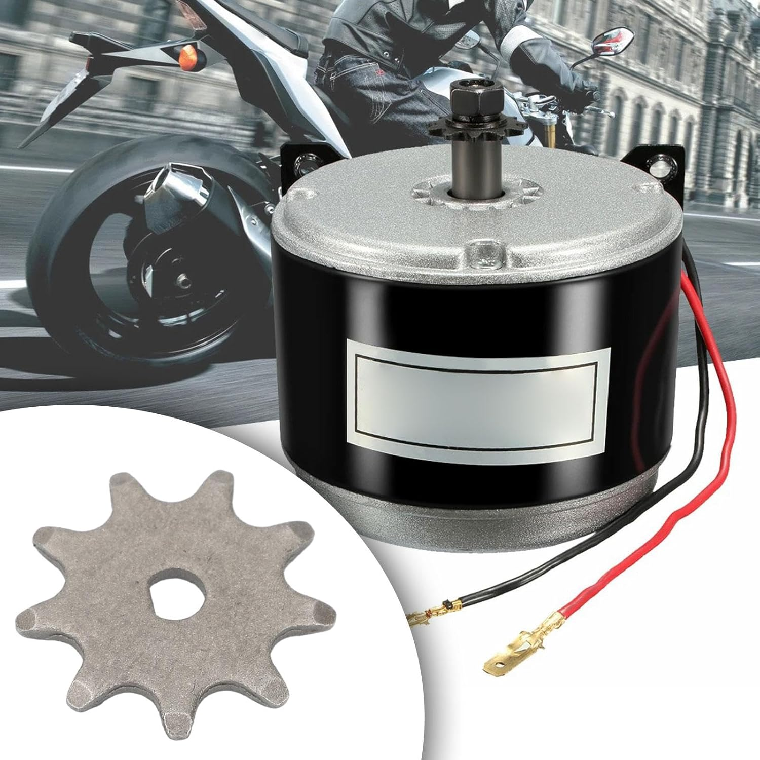 Amagogo Chain Wheel Sprocket Small Chain Sprocket Sturdy Repair Set Bike Accessory 9T Lightweight Chain Stabilizer Bike Chain Wheel