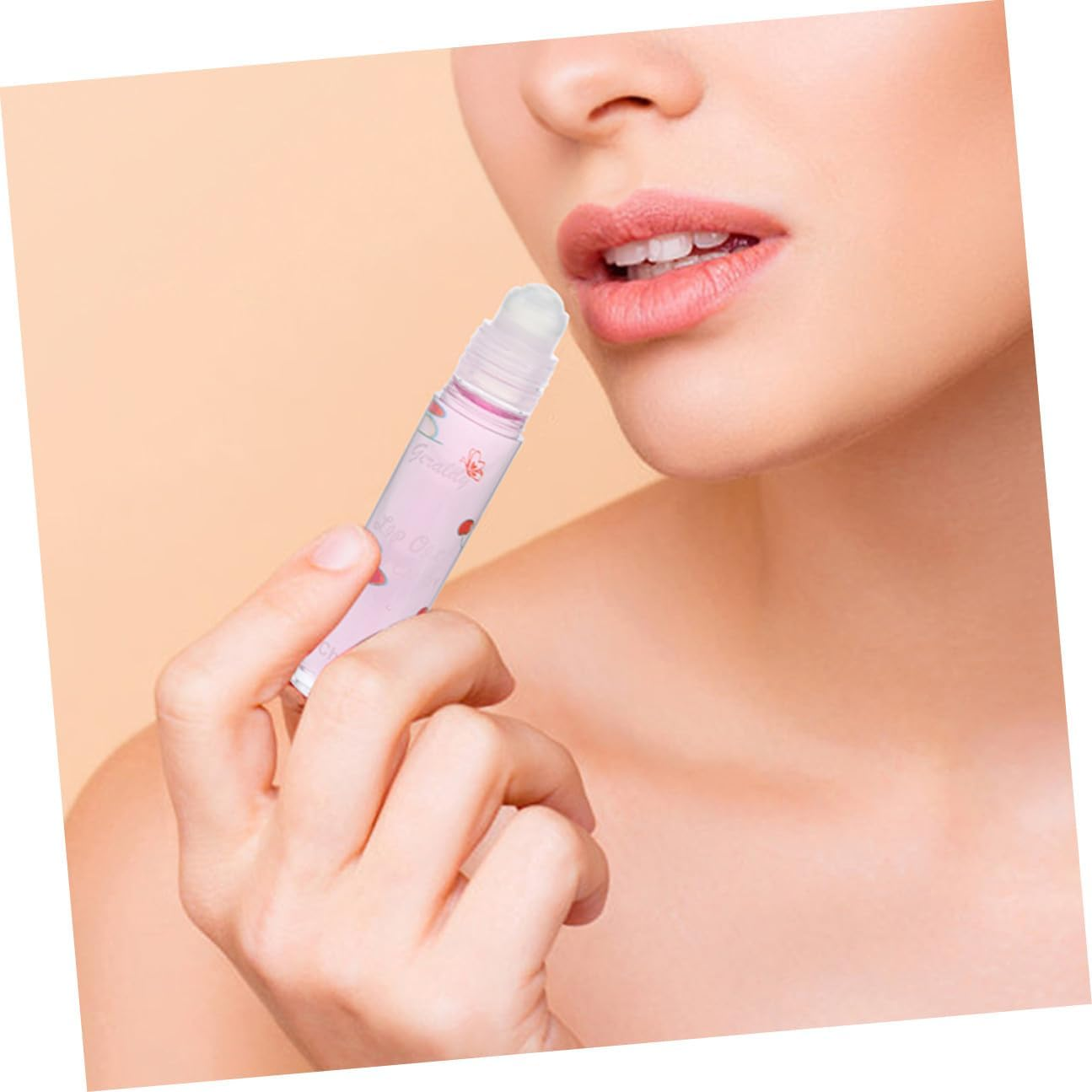 ARTSEWPLY 4Pcs Fruit-Flavored Moisturizing Lip Pomade Set Natural Lip Gloss Hydrating Suitable for Daily Makeup image number 5