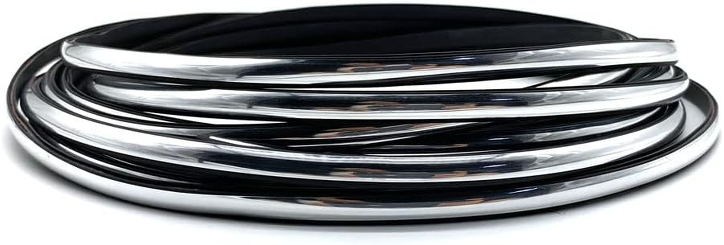 29Ft(9M) Car Edge Trim Rubber Seal Protector U Shape Car Door Edge Guard with Built-In Self-Adhesive Tape Fit for Most Car (Silver)