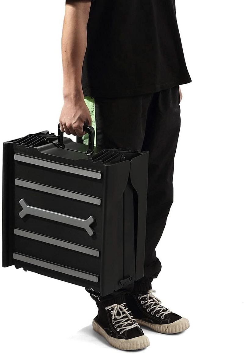 Foldable Dog Ramp for Car SUV Truck Pet Safety Stairs Steps Ladder Portable Non-Slip Travel