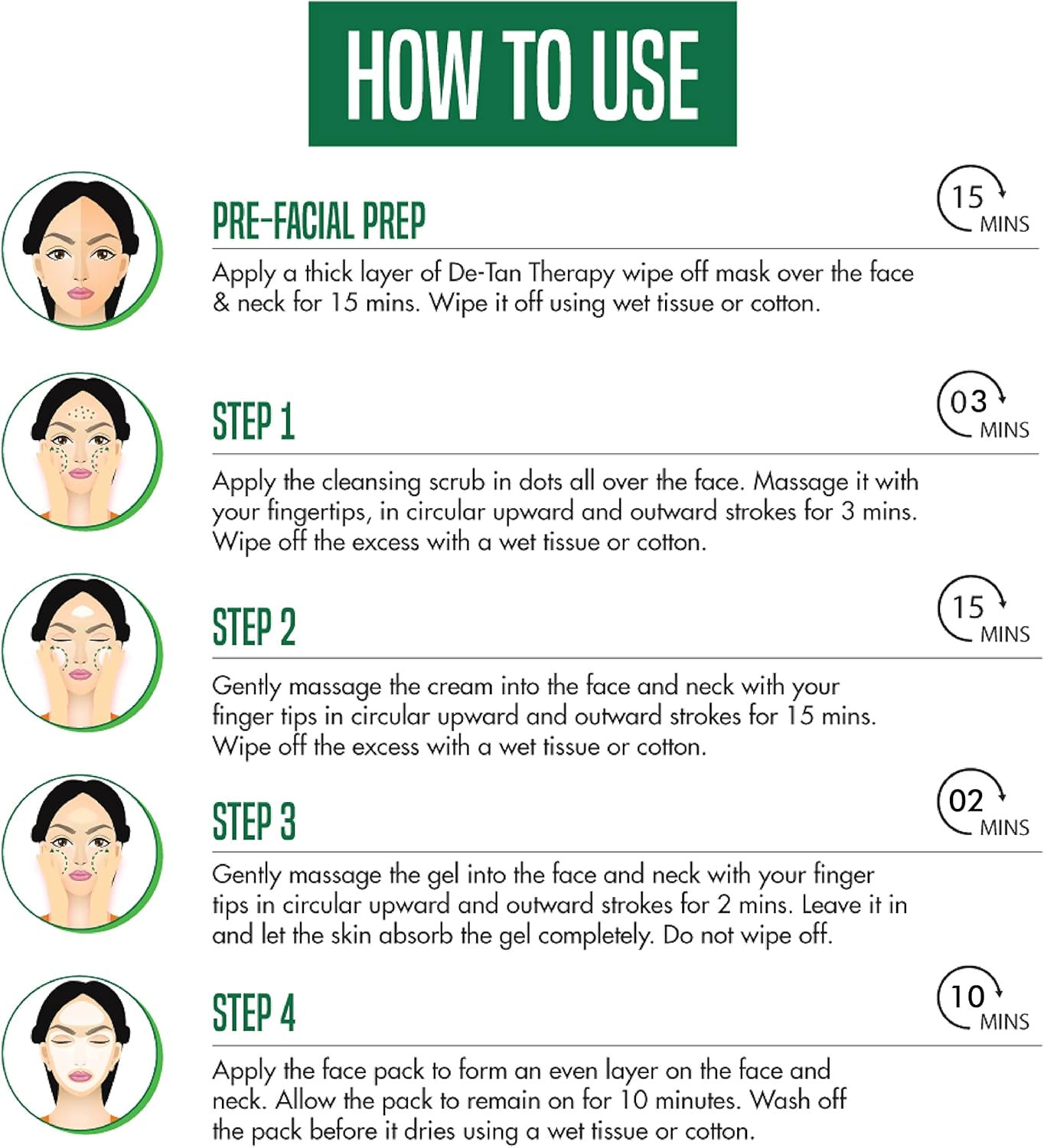 Nature'S Essence Glowing Gold Facial Kit (60Grams+15Ml) image number 1