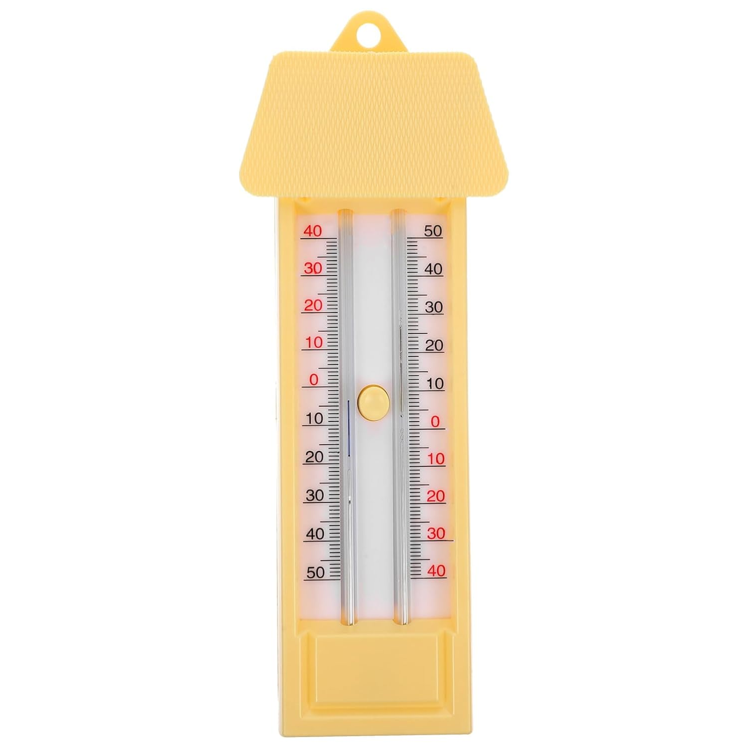 Cabilock Indoor Outdoor Max Min Thermometer Humidity Monitor for Greenhouse Garden and Home, Celsius and Fahrenheit Temperature Gauge for Wall Mount image number 3