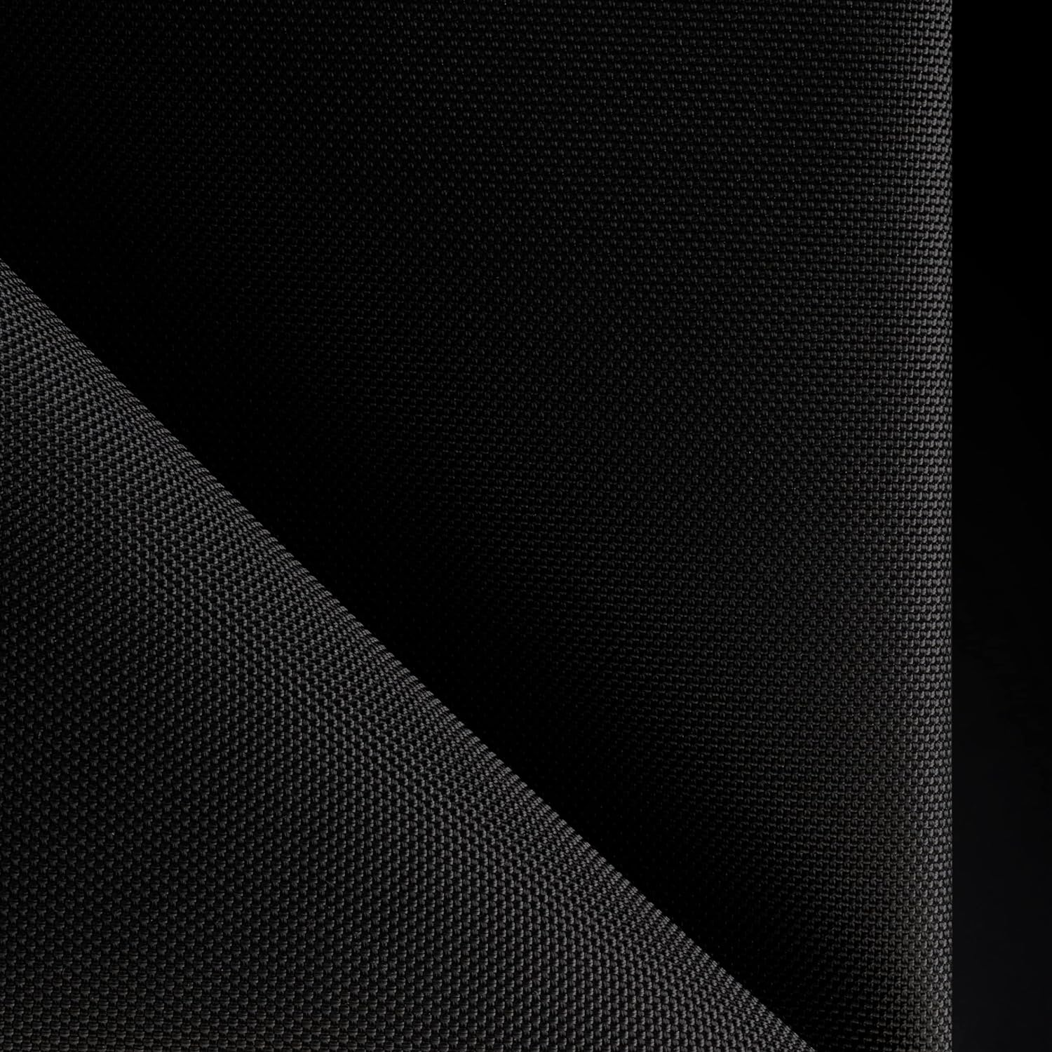 Xtreme Sight Line ~ 1680 Denier Ballistic Nylon ~ Polyurethane Coating Combined with a Durable Water Resistant ~ Tear Resistant ~ 60" Width by 36" ~ 1 Yard ~ Black
