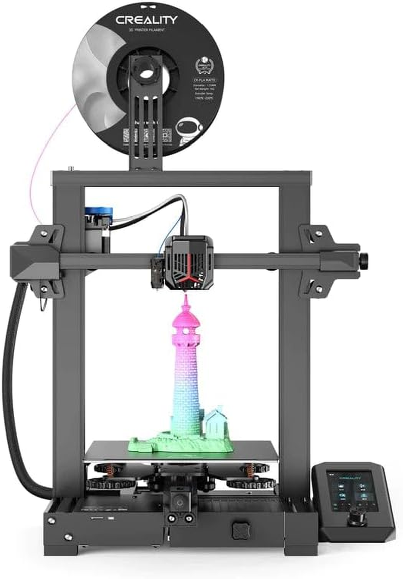 Creality Ender 3 V2 NEO 3D Printer with Cr-Touch Auto-Leveling, Steel PC Bed and 220X220X250Mm Printing Size image number 6