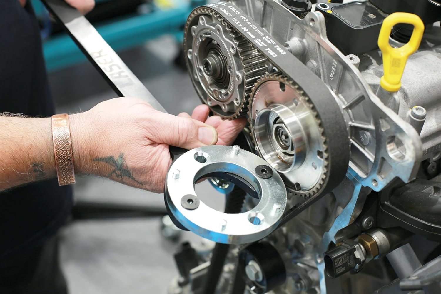 Laser 9132 Double Ended Camshaft Pulley Holding Tool - for VW Group