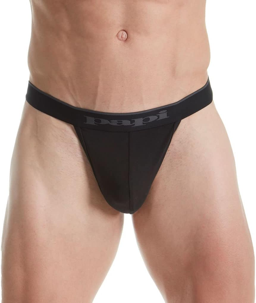 Papi Men'S 3-Pack Cotton Stretch Thong image number 3