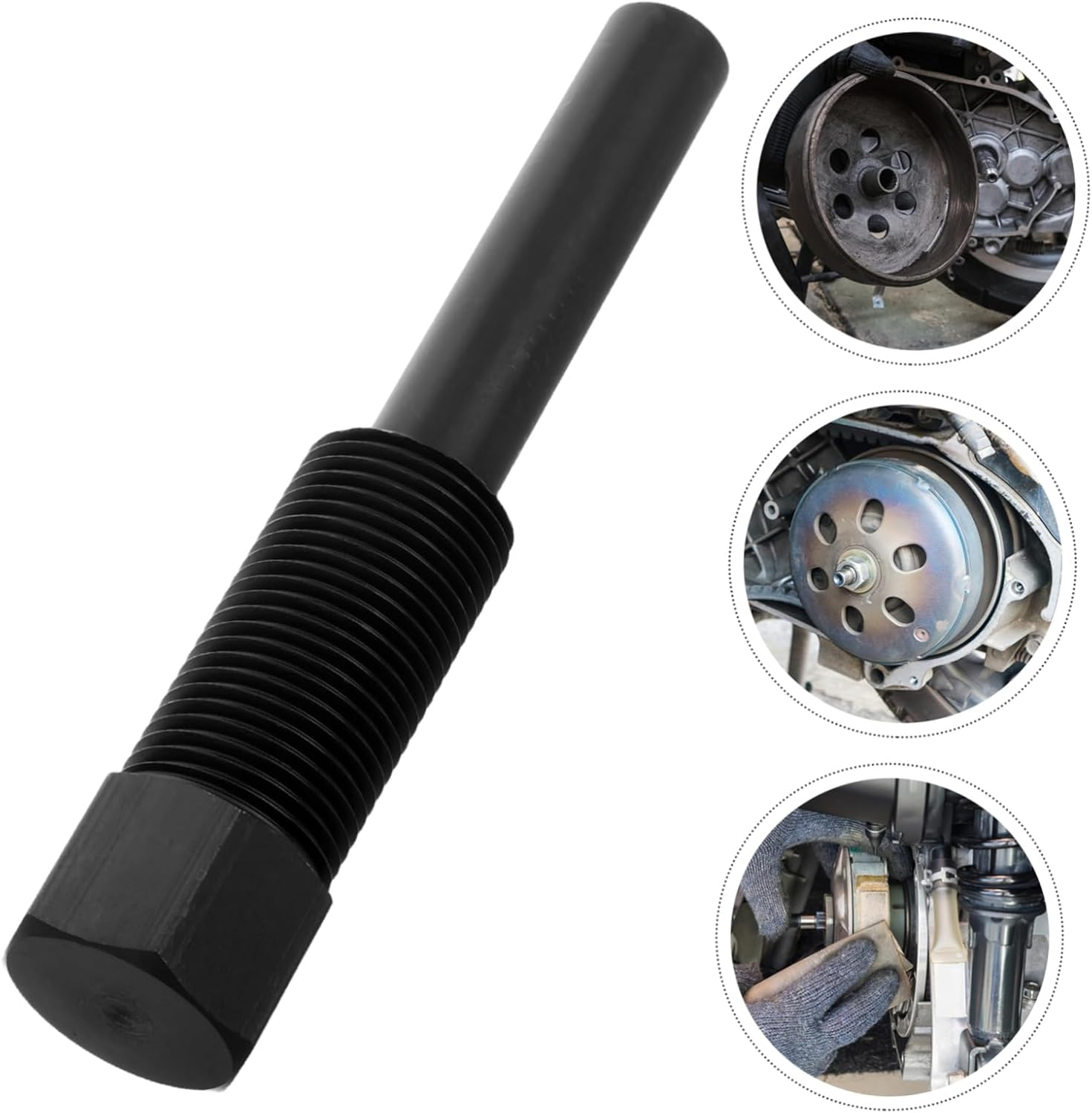 BUGUUYO Motorcycle Secondary Clutch Puller Tool for Efficient Engine Maintenance Design for Easy Removal Lightweight and Portable Mechanic Repair Equipment image number 4