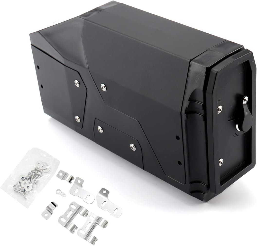 ZHINIAN Motorcycle Side Tool Box Left Side Bracket Box Replacement for R1250GS R1200GS LC & Adventure F750 F850 2002 2008 2018 2019 image number 2