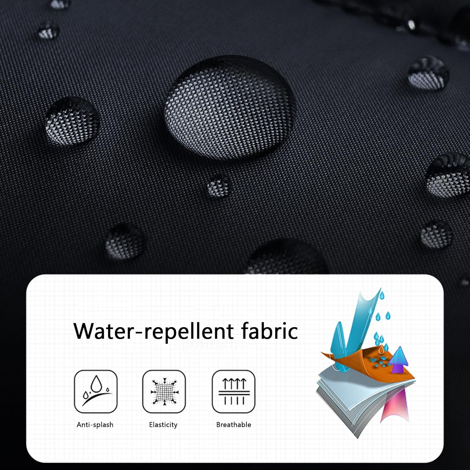 Queday Mens 2 in 1 Running Shorts with Liner 7 Inch Quick Dry Gym Athletic Workout Shorts with 2 Side Pockets with Zipper Back Pocket Inner Pocket image number 3