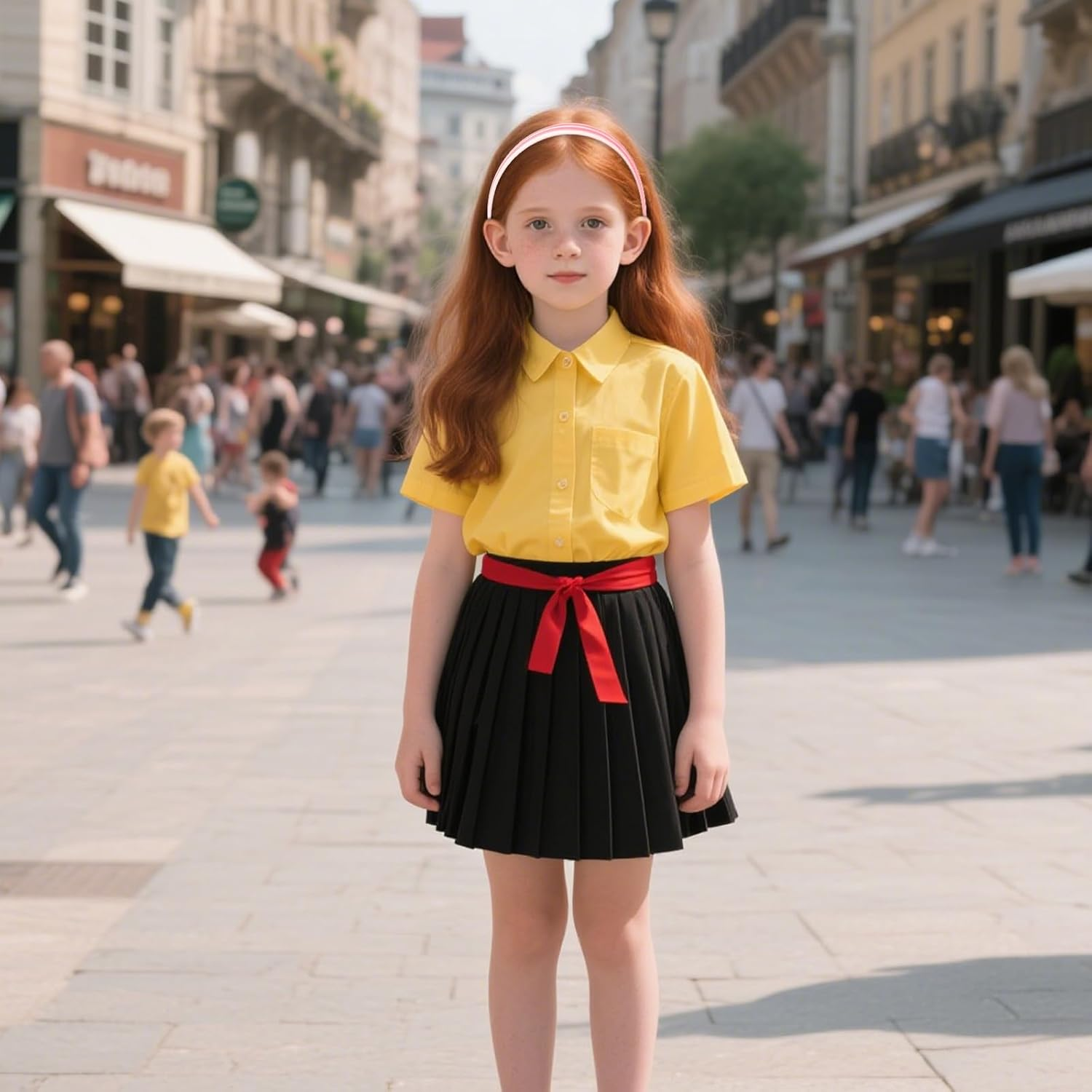 Exipsat Children'S Hair Bands, Set of 6 Colourful Headbands, Girls Made of Plastic, Light Colourful Hair Accessories for Everyday and Celebrations image number 2