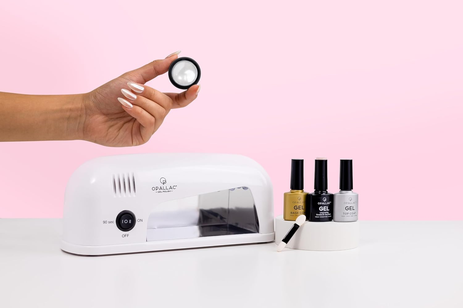 Opallac Glazed Chrome Nails Gel Kit image number 1