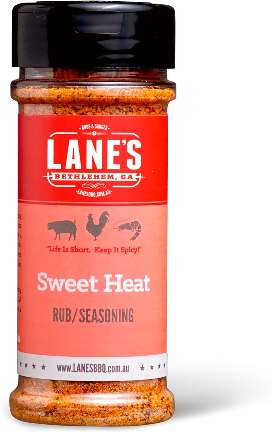 Lane'S BBQ Australia Sweet Heat Rub 113 G image number 1