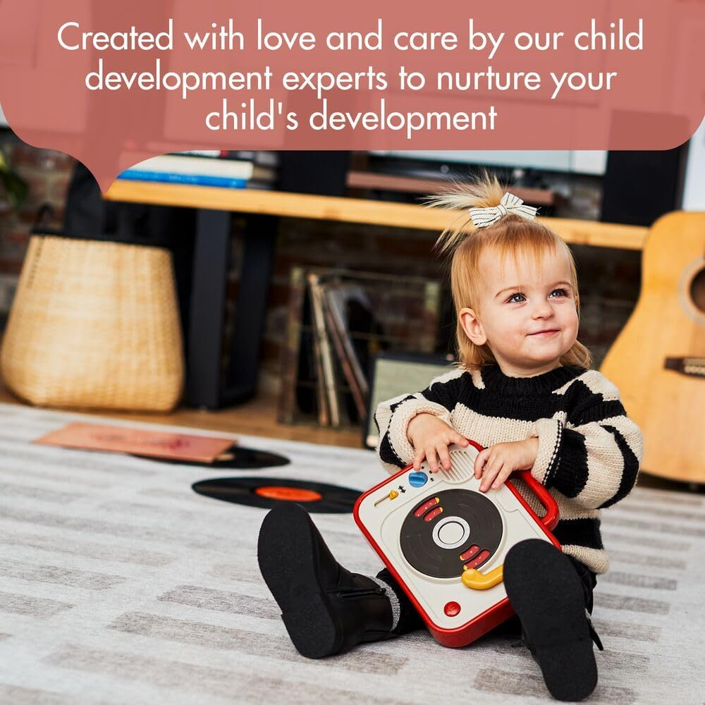 Tiny Love Tiny Rockers DJ Station Baby Learning Toy: 13 Original Rock &lsquo;N&rsquo; Roll Melodies, Skill-Building Fun, and Portable Design for Little Rockstars image number 3