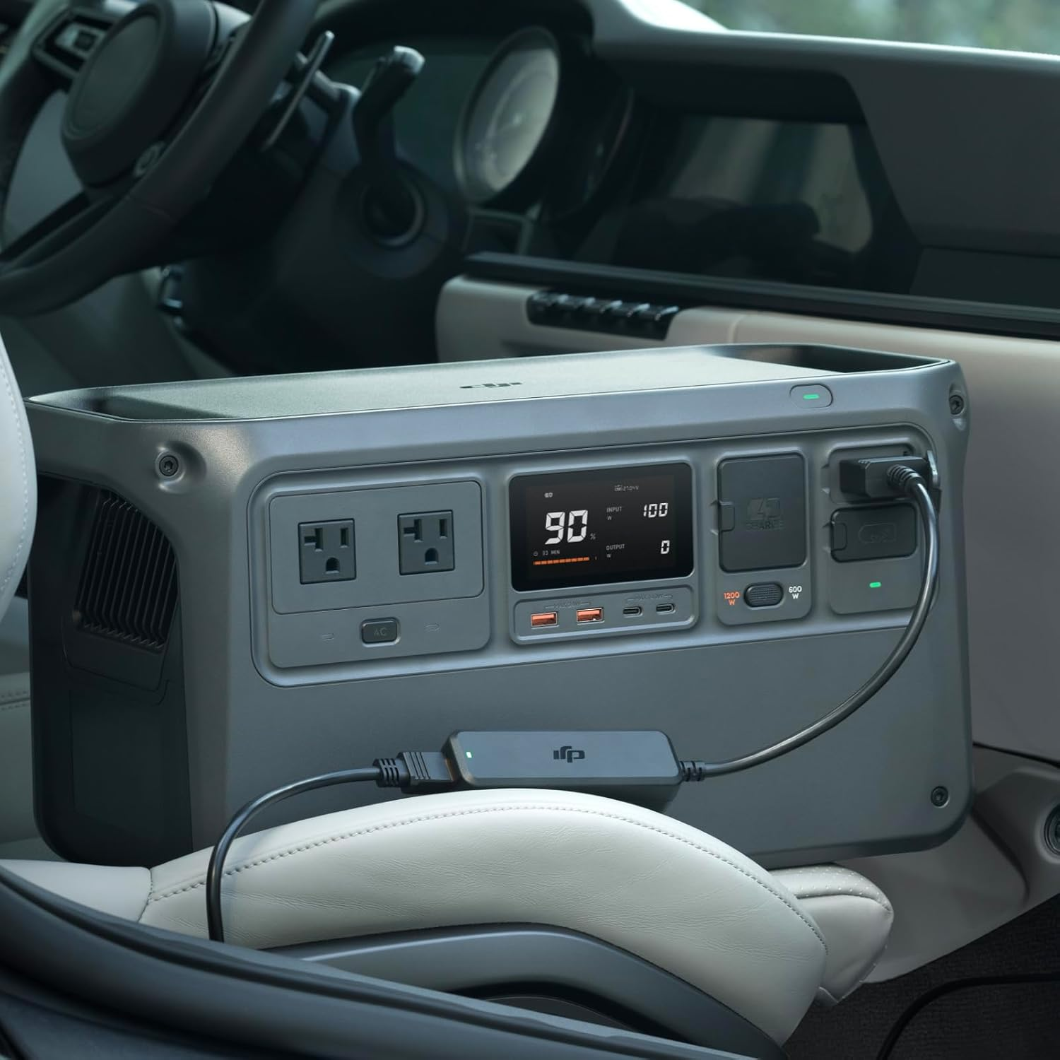 DJI Power Car Power Outlet to SDC Power Cable (12V/24V) image number 2