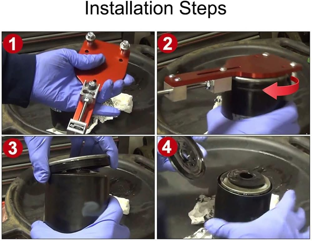 MOCW 77750 Oil Filter Cutter Billet Aluminum Universal Oil Filter Cutter Tool 2-3/8" - 5" Cutting Range image number 3