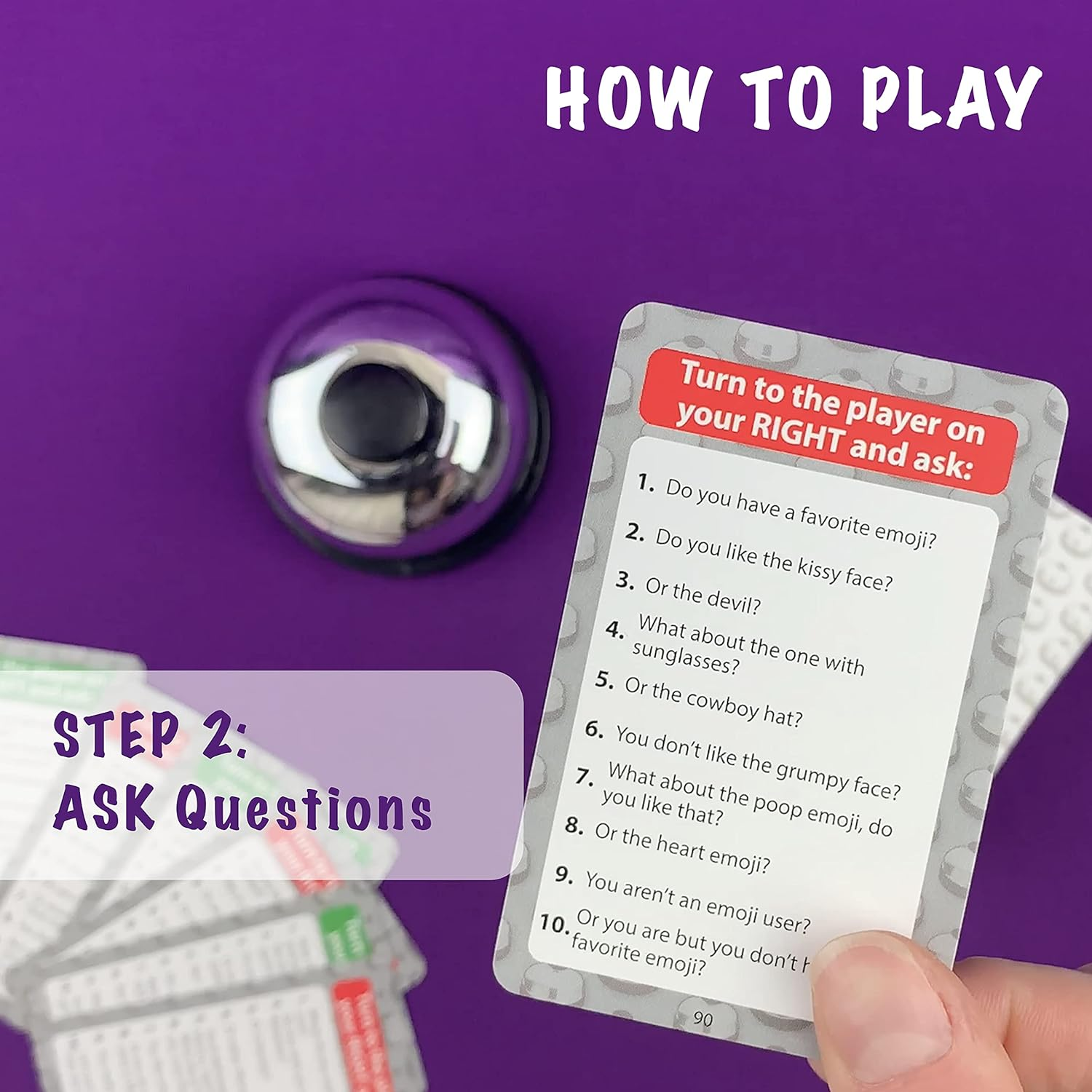 University Games Yes or No Card Game, Multicolour image number 2