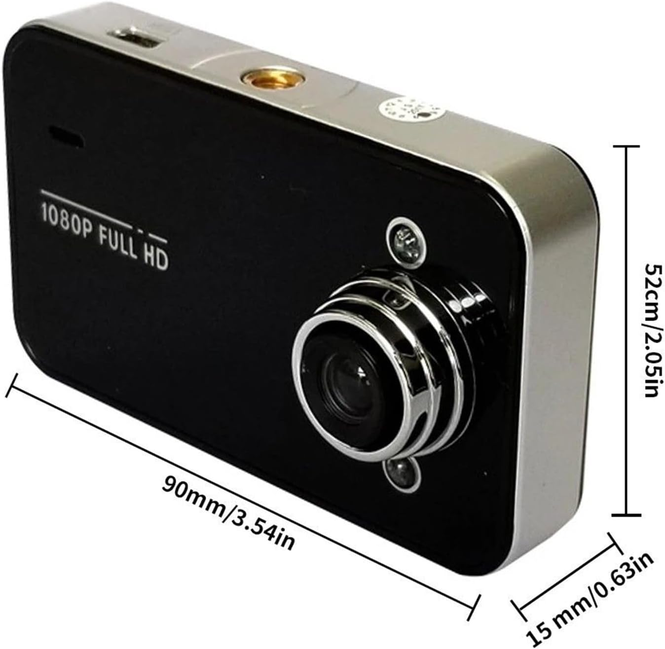 Car Dashcam Front and Back, 3 Channel Dashcam, 1080P Smart Night Wireless Vehicle Electronics for Trucks, Motorcycles, Commercial Vehicles image number 1