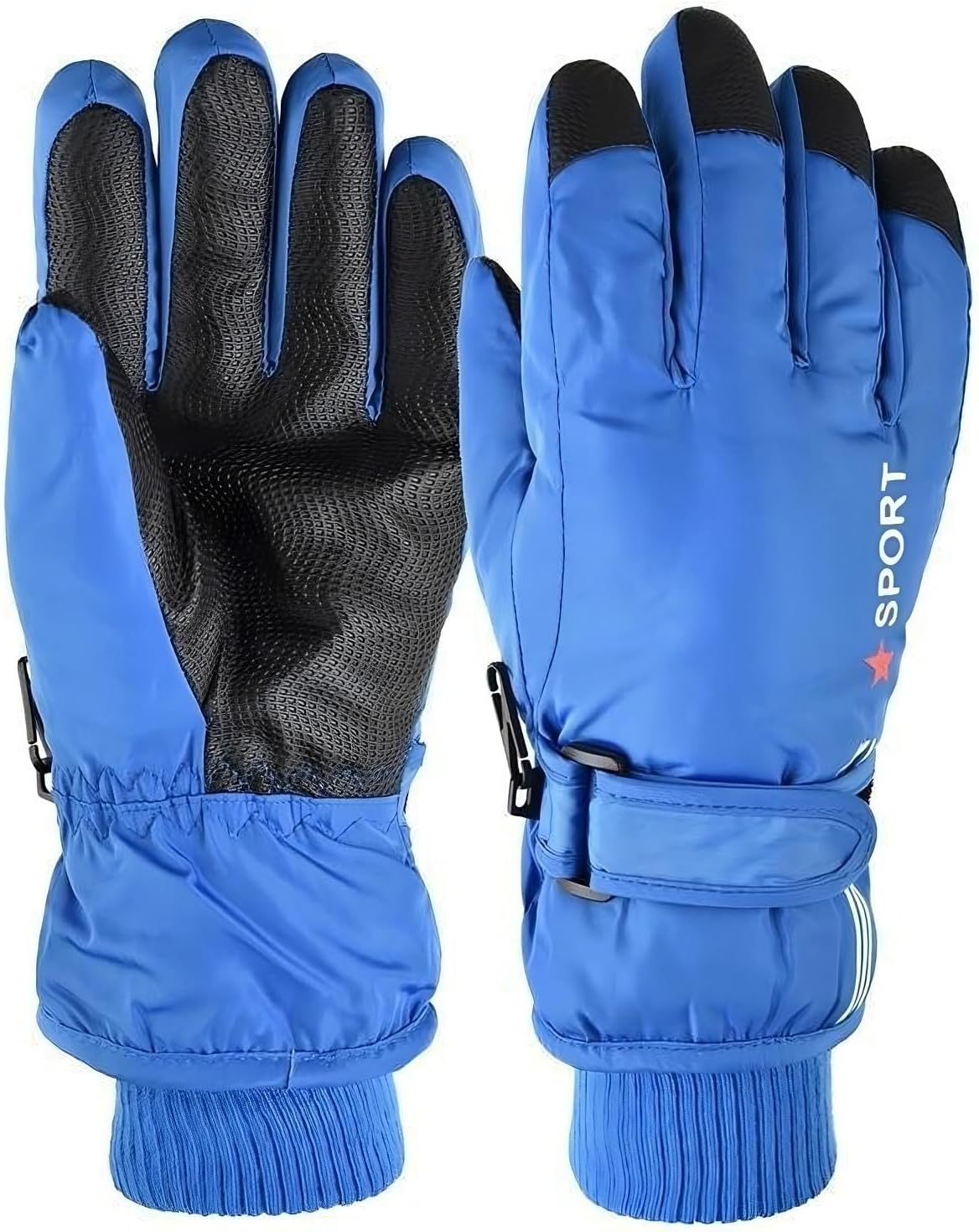 Eohak Kids Winter Snow Ski Gloves - Boys Girls Breathable Waterproof Gloves for Ourdoor Sports 5-10Y