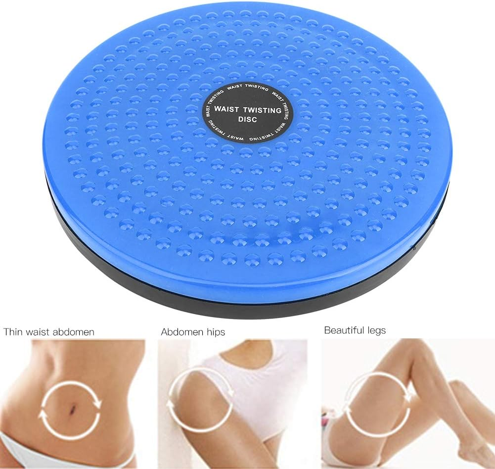 Twisting Waist Disc, Body Shaping Rotating Board with Non-Slip Base Plate, Thickened Design, Practical Multifunction Fitness for Body Slimming Curving, 3 Color (Blue) image number 5