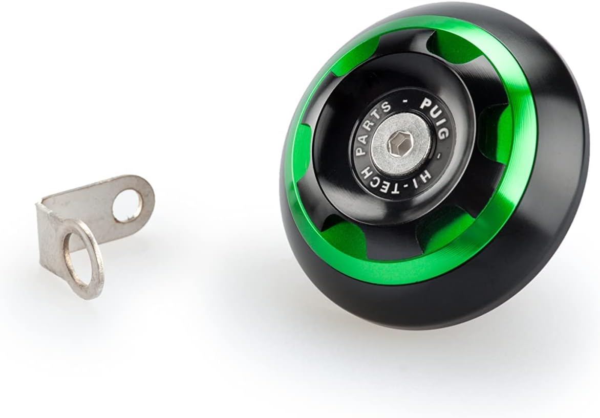 Puig 20338V Engine Oil Plug Track Green