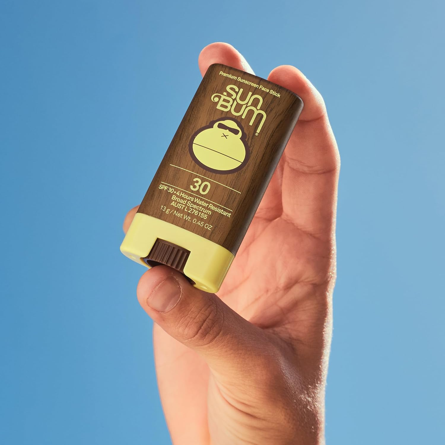 Sun Bum Original SPF 30 Sunscreen Face Stick - Broad Spectrum Moisturizing Roll-On UVA/UVB Protection with Vitamin E - Vegan & Oxybenzone/Octinoxate Free - 13G