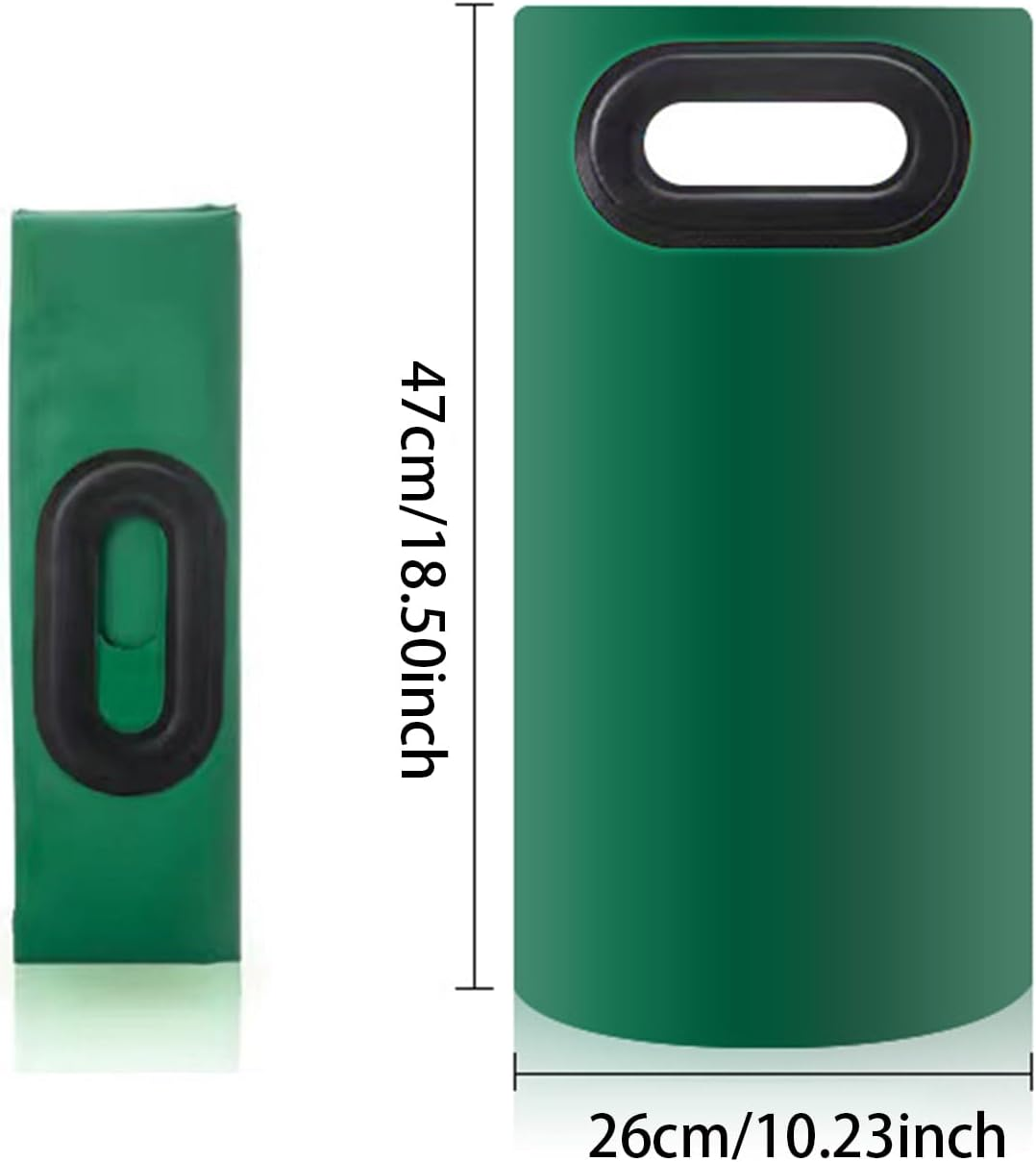 Foot Soaking Bucket - Collapsible Foot Bath Bag - Thicken Collapsible Insulated Foot Bag Travel Over-The-Knee Bucket for Hotel, Camping Helves - Large Yellow image number 4