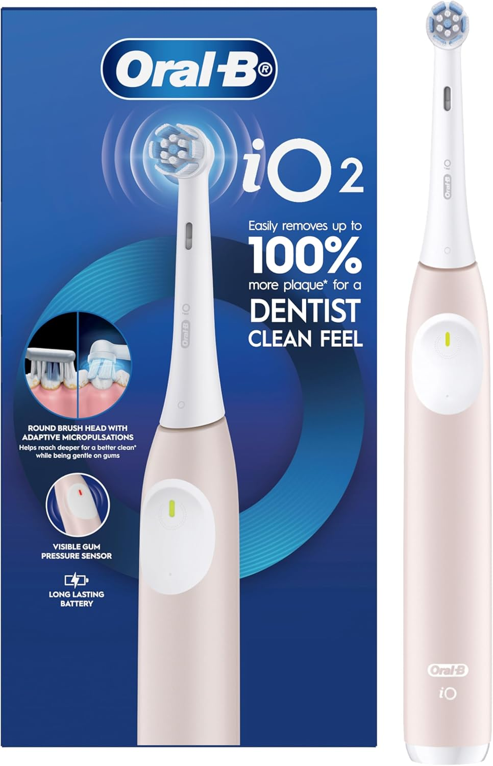 Oral-B Io Series 2 Electric Toothbrush Blush Pink image number 5