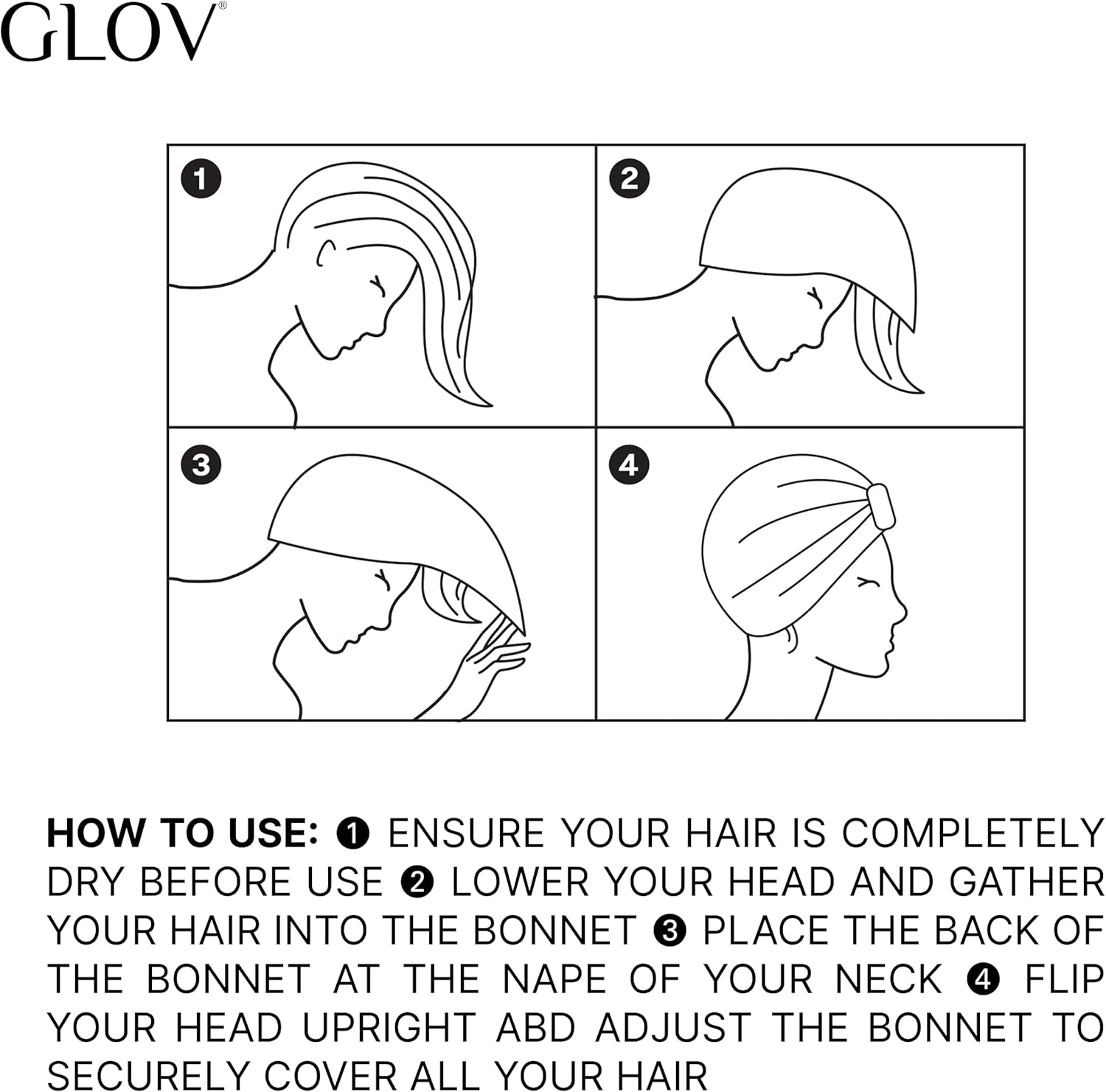 Glov Hydroweave Twister Hair Turban White Quick Drying Moisture Absorbing Frizz Reducing Elastic Versatile for All Hair Types Easy Care Gentle and Safe image number 3