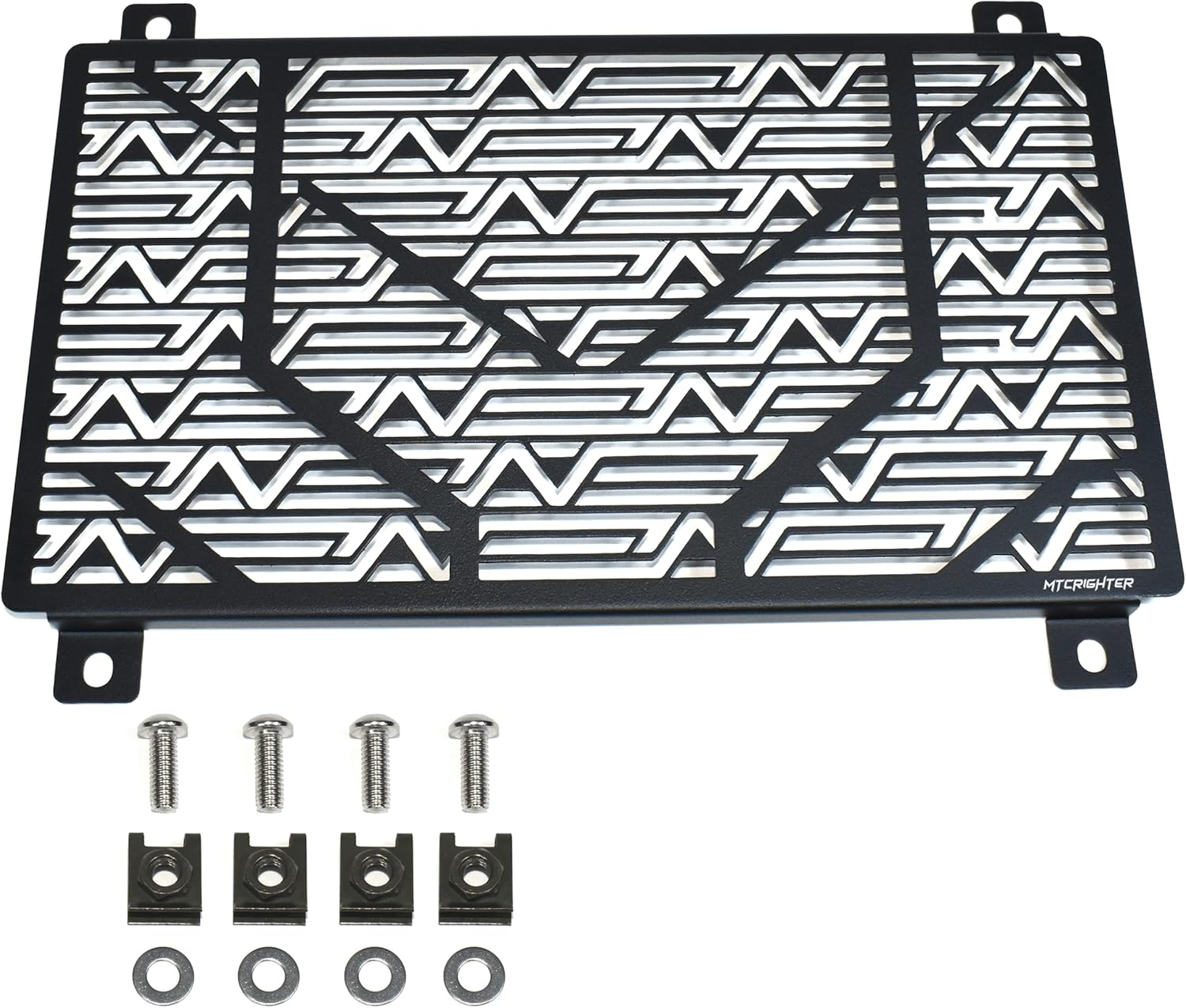 MTCRIGHTER Compatible with Kawasaki Ninja 500 Z500 Ninja 500SE Z500SE 2024 Radiator Grille Guard Mudguard Protection Cover image number 2