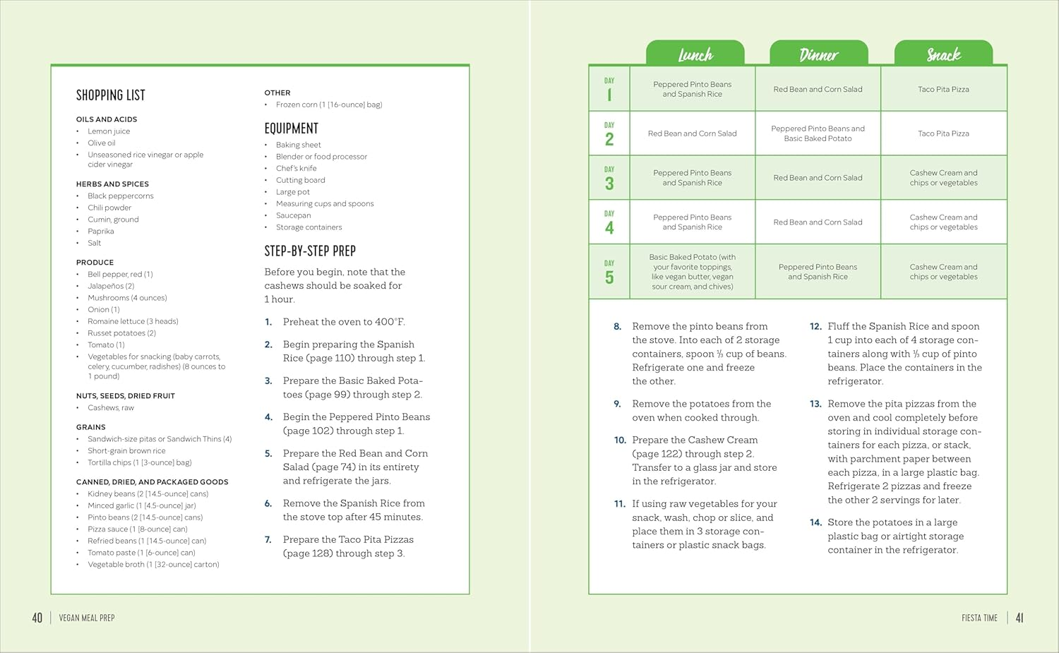 Vegan Meal Prep: Ready-To-Go Meals and Snacks for Healthy Plant-Based Eating