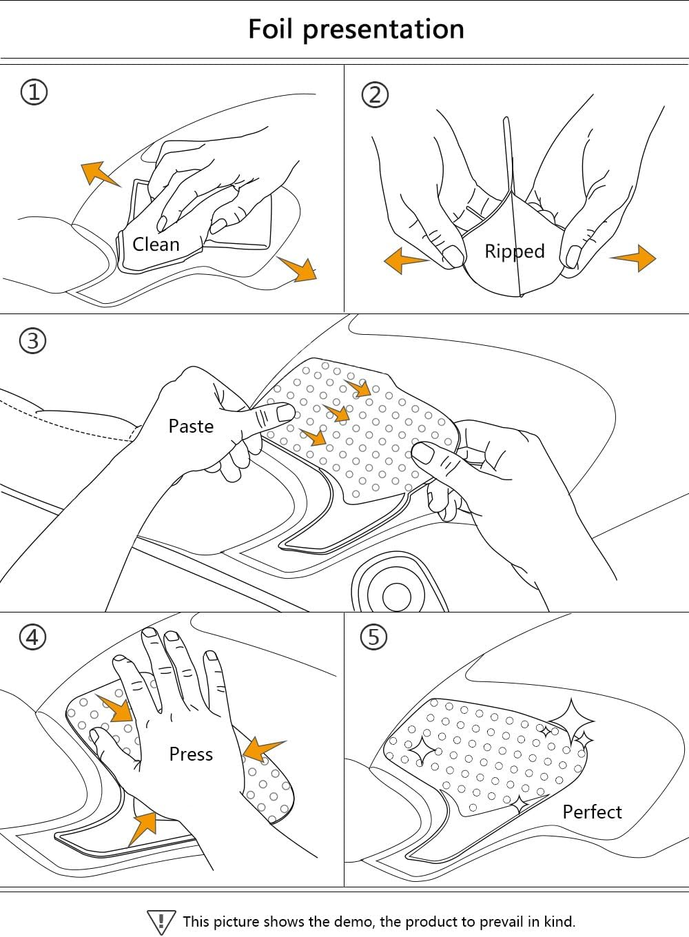 ONE.K.S Motorcycle anti Slip Tank Grip Stickers Traction Rubber Side Pad Knee Gas CBR650R CB650R 2019-2023 image number 2