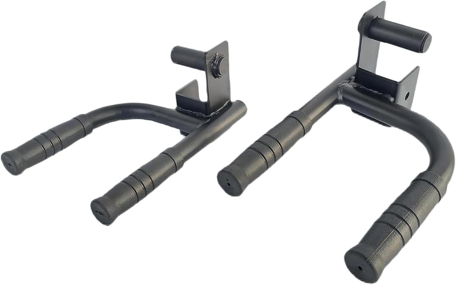 QSTDGVPW Pack of 2 Dip Bar Attachments, Multiple Handles, Strength Training, Push Exerce, Chest and Triceps Workout, Dip Handles, Handles, Pull-, Wide Margin image number 2