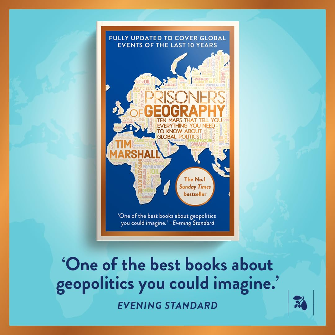 Prisoners of Geography: 10-Year Anniversary Edition: Ten Maps That Tell You Everything You Need to Know about Global Politics image number 4