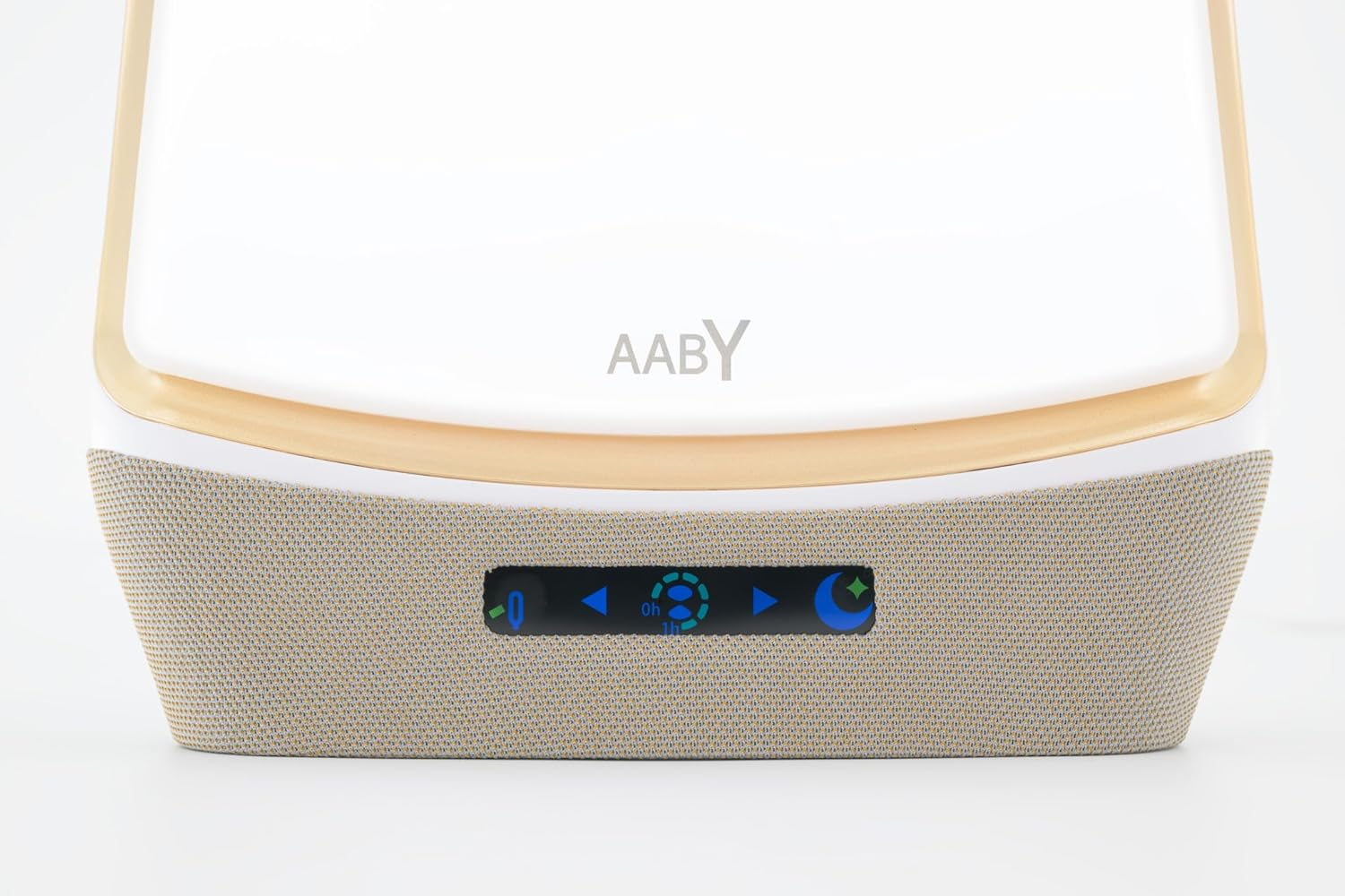 AABY WL23 Magic Therapy Light 10000LUX White Bright LED UV Free LCD Touch Screen Red Sleep Aid Built-In Music Bluetooth Color Frame Mood Brightener Gold