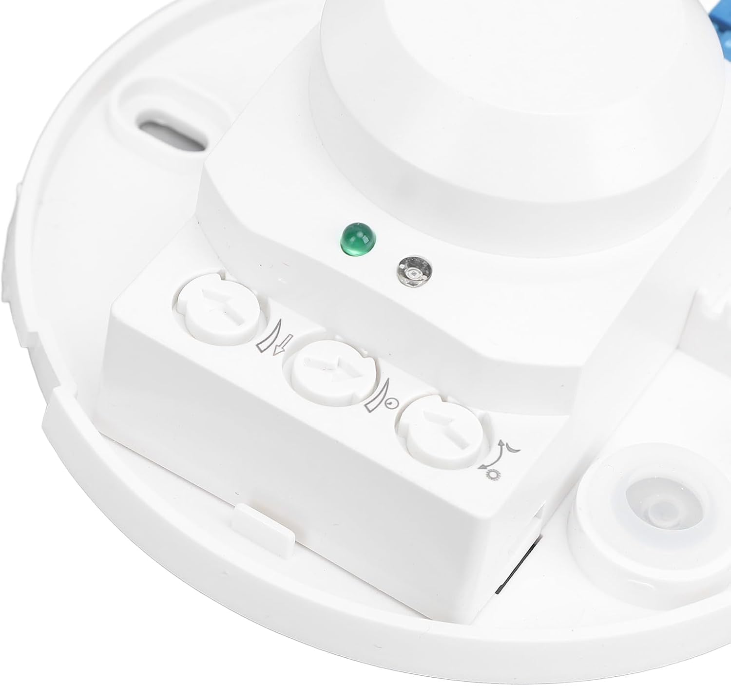 360 Degree Microwave Ceiling Motion Sensor, 5.8Ghz Doppler Radar Ceiling Sensor for Indoor Lighting, 530Sq Ft Coverage, Adjustable Delay (8-12Min) image number 3