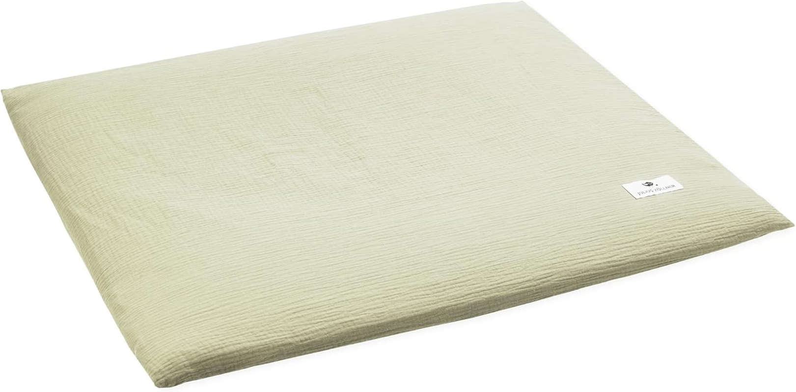 Julius Z&ouml;llner Cover for Changing Mat Made of Muslin Cotton Muslin Lime Size 85/75 image number 3