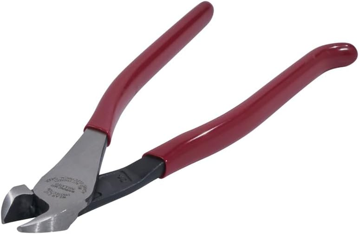 Klein Tools D248-9ST Pliers, Ironworker'S Diagonal Cutting Pliers with High Leverage Design Works as Rebar Cutter and Rebar Bender, 9-Inch image number 6