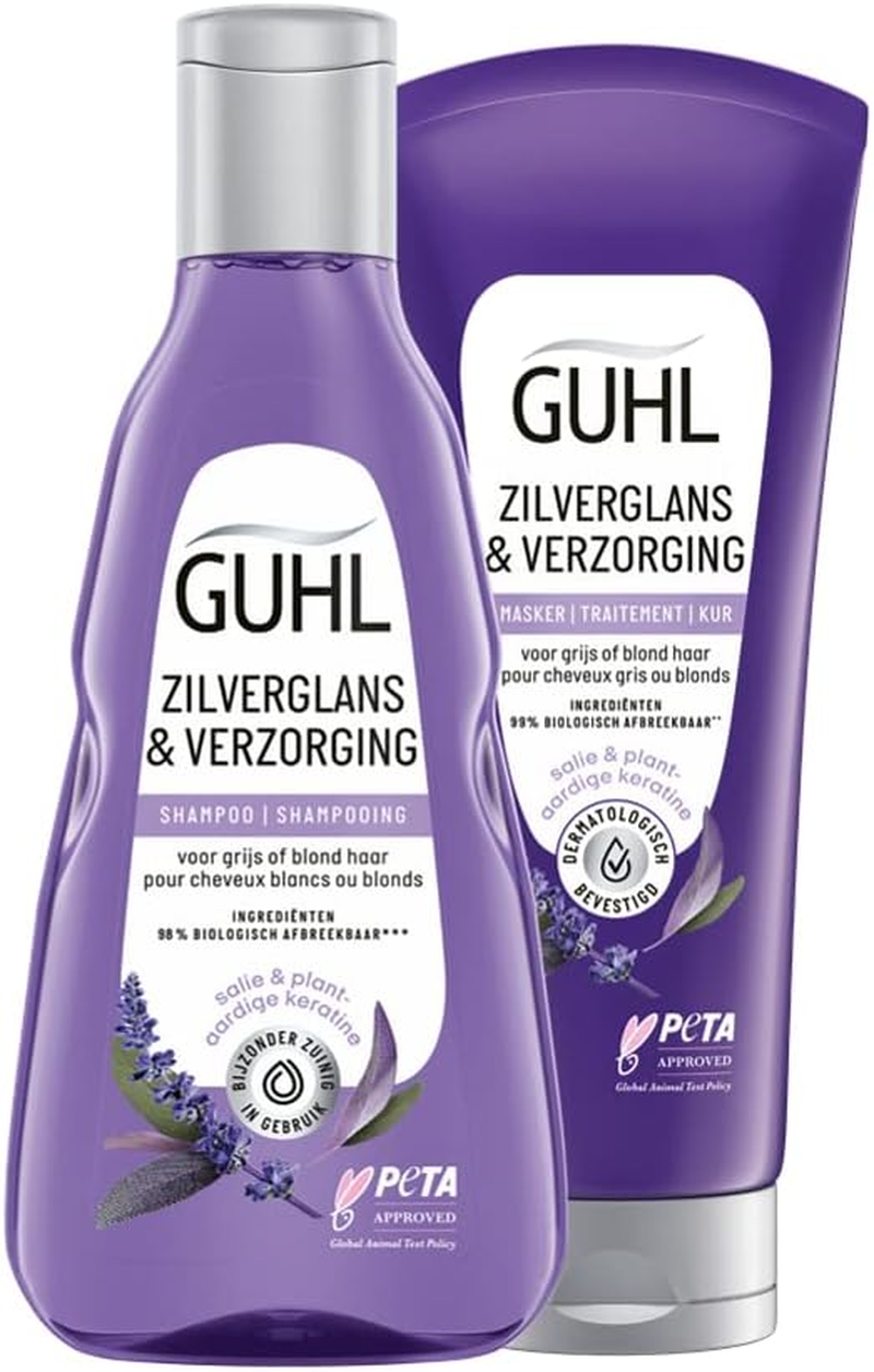 Guhl Zilver Glans & Verzorging Shampoo 250 Ml image number 4