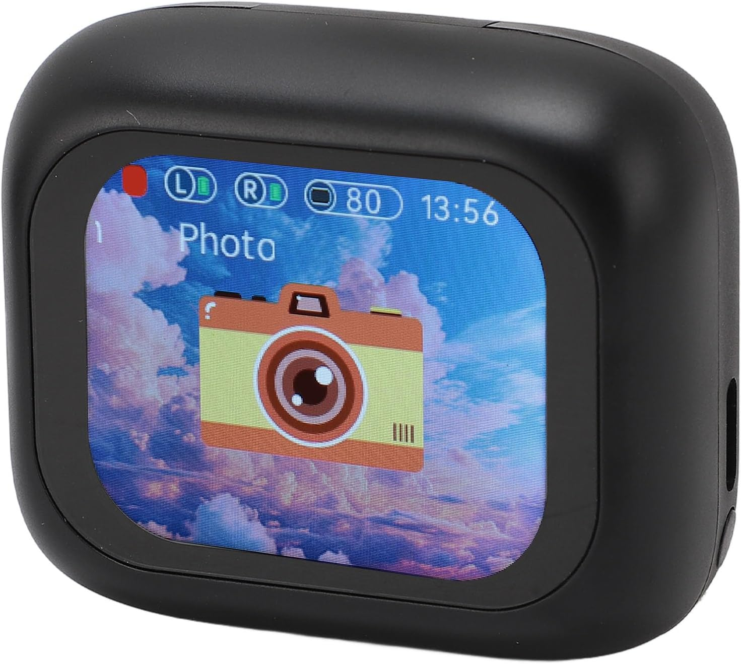 Annadue Intelligent Bluetooth Headset with Touch Screen, Wireless Bluetooth Headphones with Colour Touchscreen and Charging Case, ANC ENC Noise Cancelling, Photography, Bluetooth Earphones image number 1