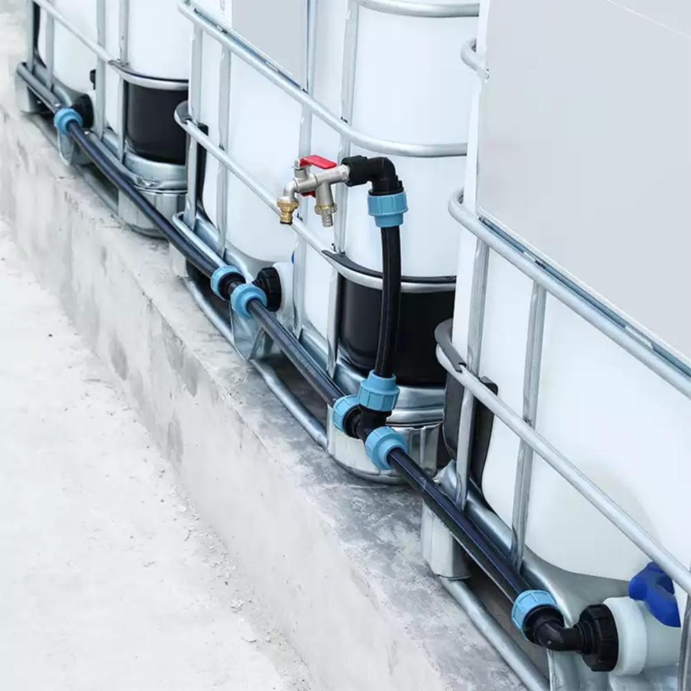 IBC Tank Thread Connector S60X6 to 20Mm MDPE Pipe Adapter (Tee,20Mm) image number 4