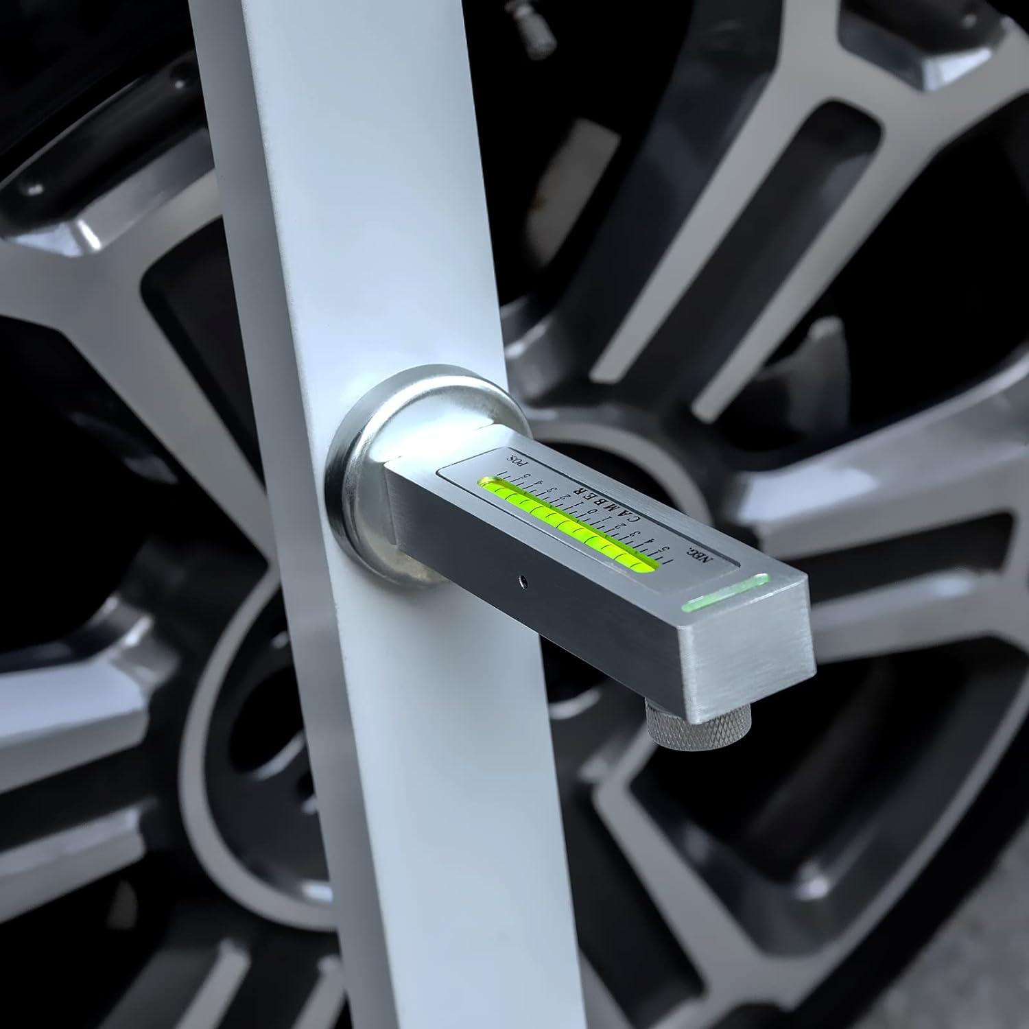 Toolwiz Universal Adjustable Magnetic Gauge Tool Camber Castor Strut Wheel Alignment for Car Truck RV Tire Repair image number 5