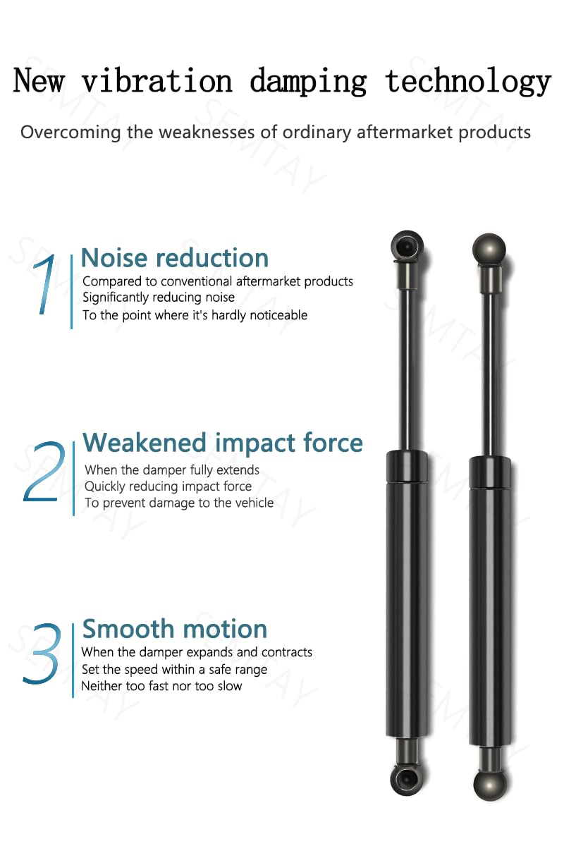 Aml-Cr/Hood Struts for 2002-2006 Honda CR-V CRV Rd/Front Bonnet Hood Modify Lift Support Gas Strut Spring Shocks Absorber Damper Prop image number 5