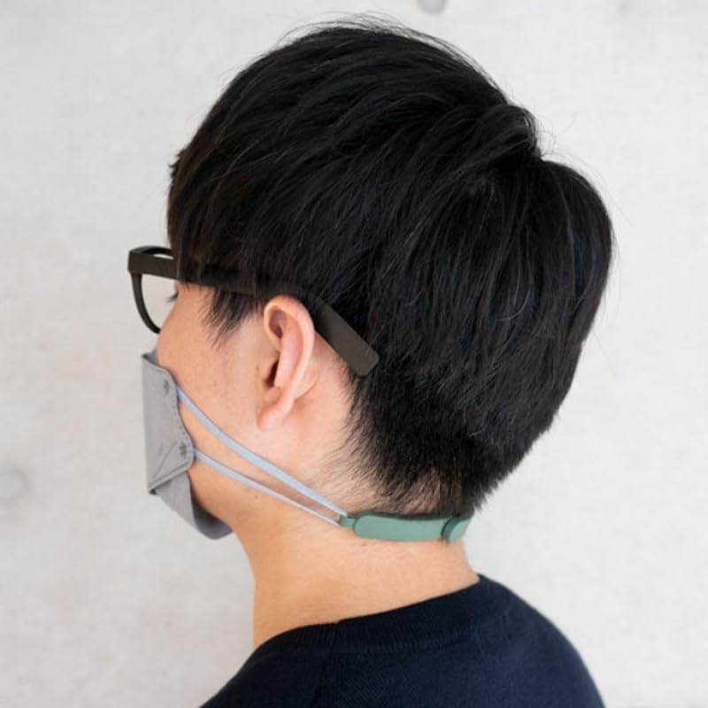 Adjustable Mask Clips Magnetic Mask Strap (Green) image number 6