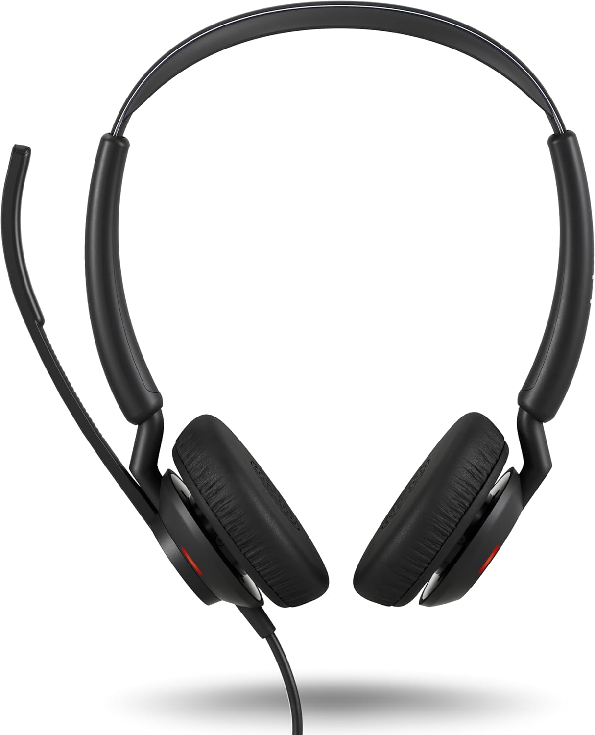 Jabra Engage 50 II Wired Headset - 3 World Class Microphones with Active Noise Cancelling - Ultra Light Weight 63G - UC Certified - Latest Office USB C on Ear Headphones with Mic - Real Time Insights image number 1