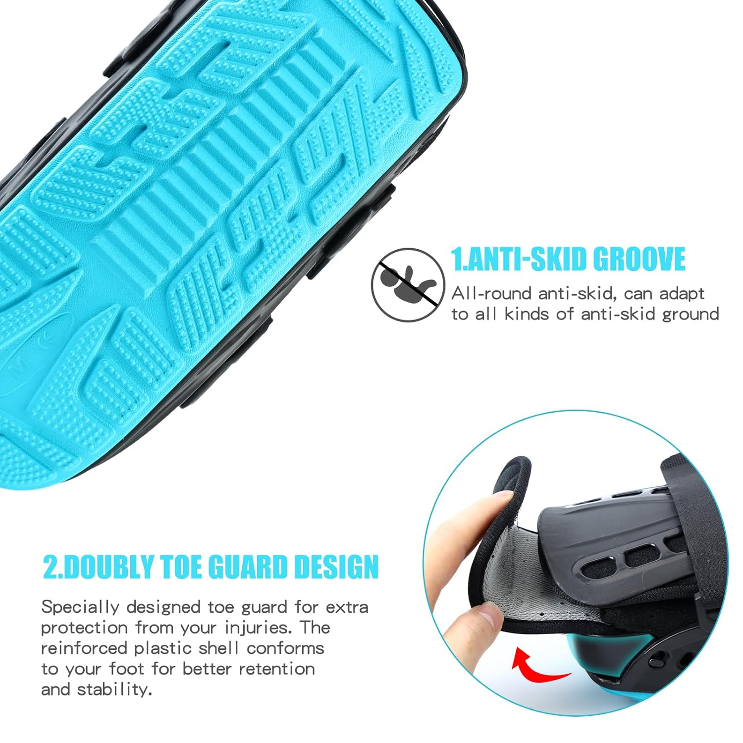 Tall Walker Fracture Boot Inflatable Walking Boot Air Cam Walker Brace Orthopaedic Boot for Sprained Ankle, Foot Pain Recovery, Calf Fracture, Broken Foot, Achilles Tendonitis (L) image number 1