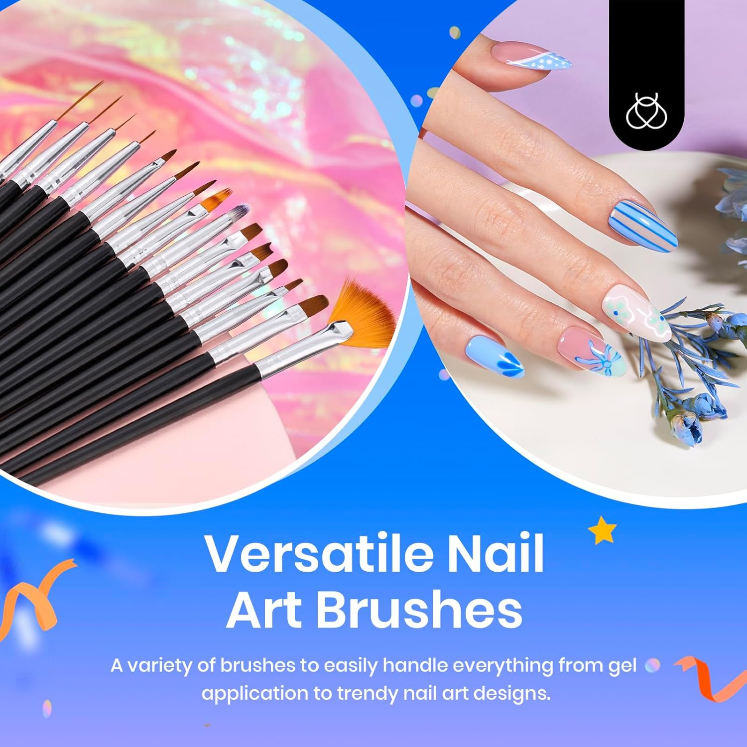 Beetles Nail Art Brushes-Bt-Nb052Us image number 6