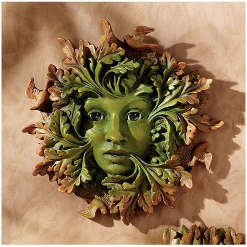 The Somerset Greenwoman Sculpture in Faux Verdigris and Bronze [Kitchen] image number 4